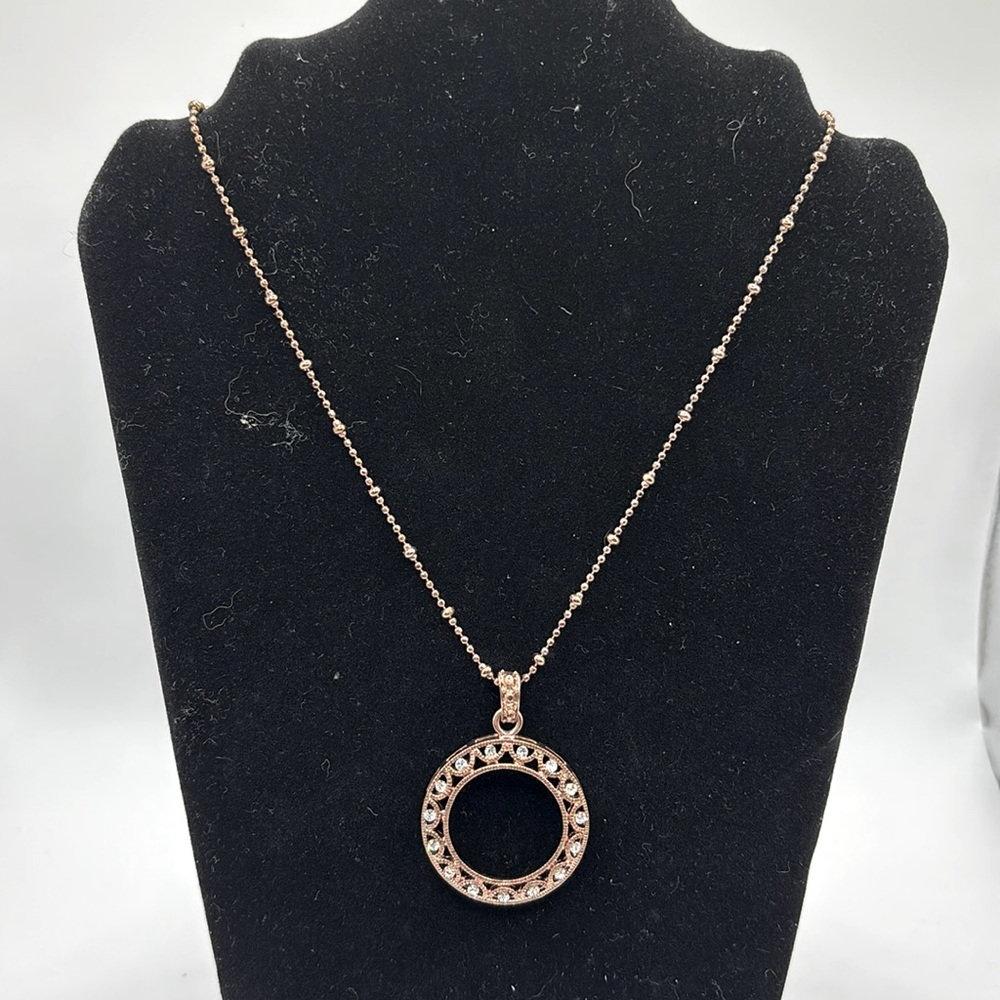✨ Cookie Lee 15”-18” Adjustable Pendant Necklace ✨